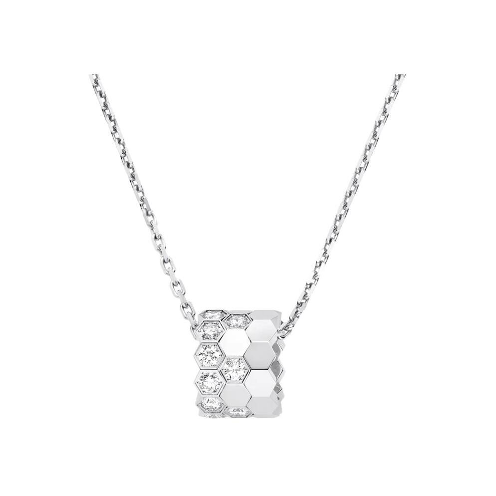 Achat Pendentif Chaumet Bee de Chaumet moyen modèle en or blanc et diamants