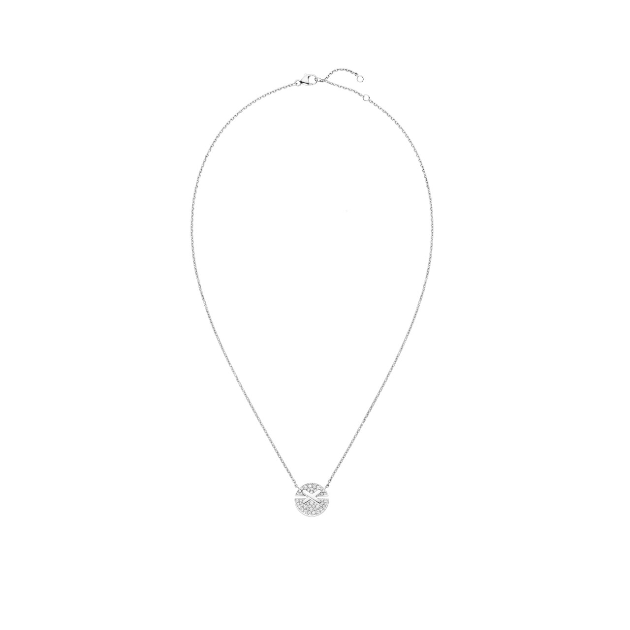 Achat Pendentif Chaumet Jeux de Liens Harmony en or blanc et diamants