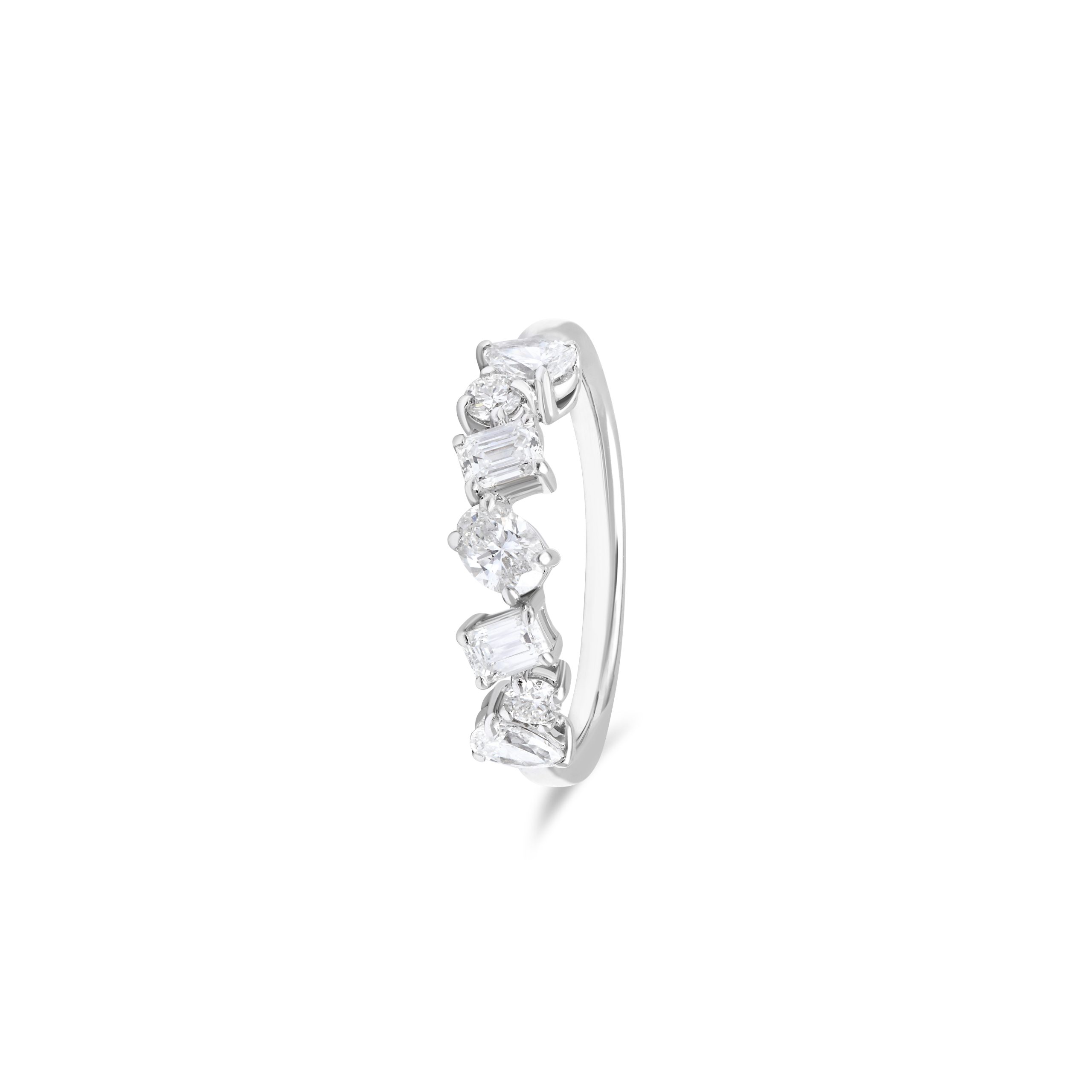 Achat Bague Hype GM en or blanc et diamants