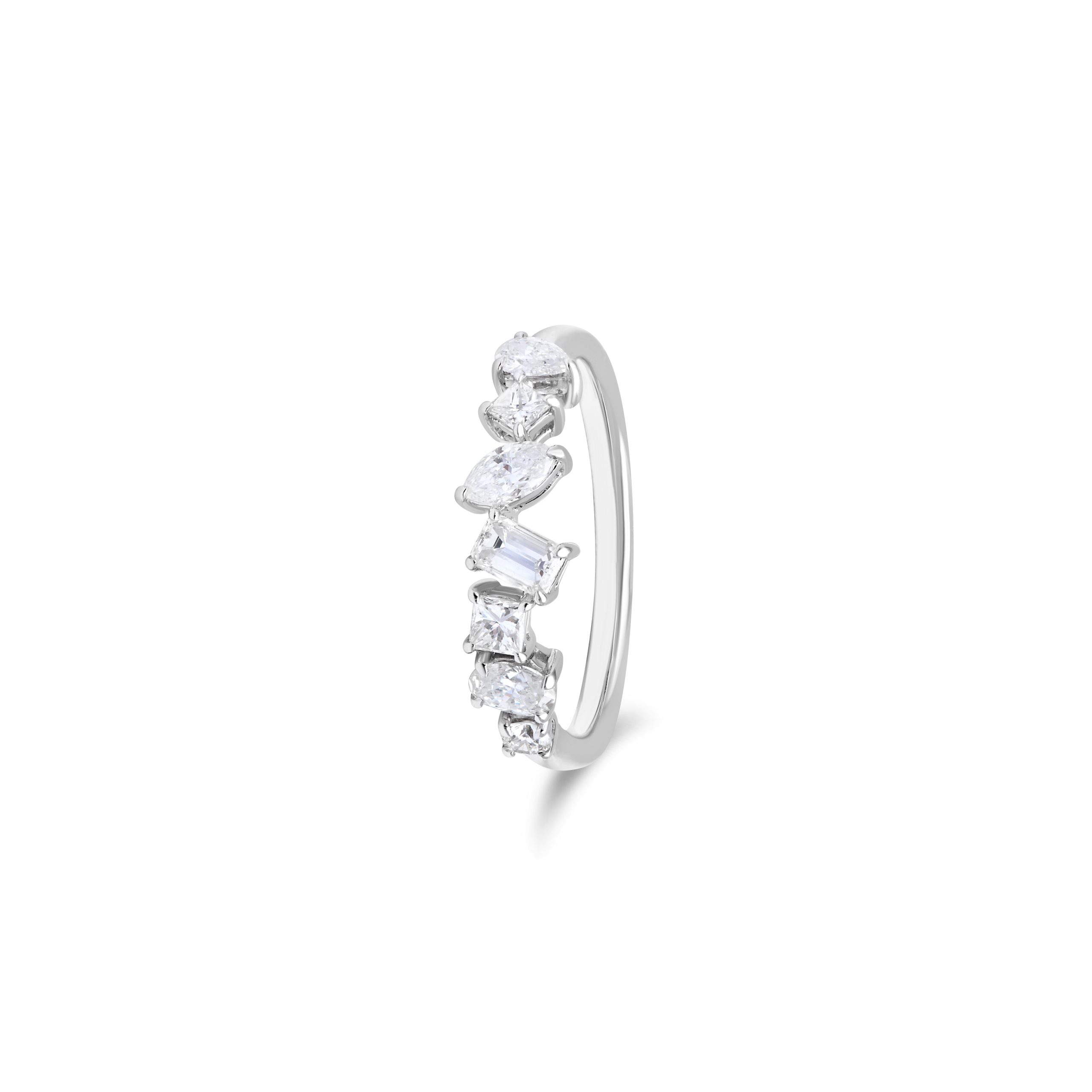 Achat Bague Hype PM en or blanc et diamants