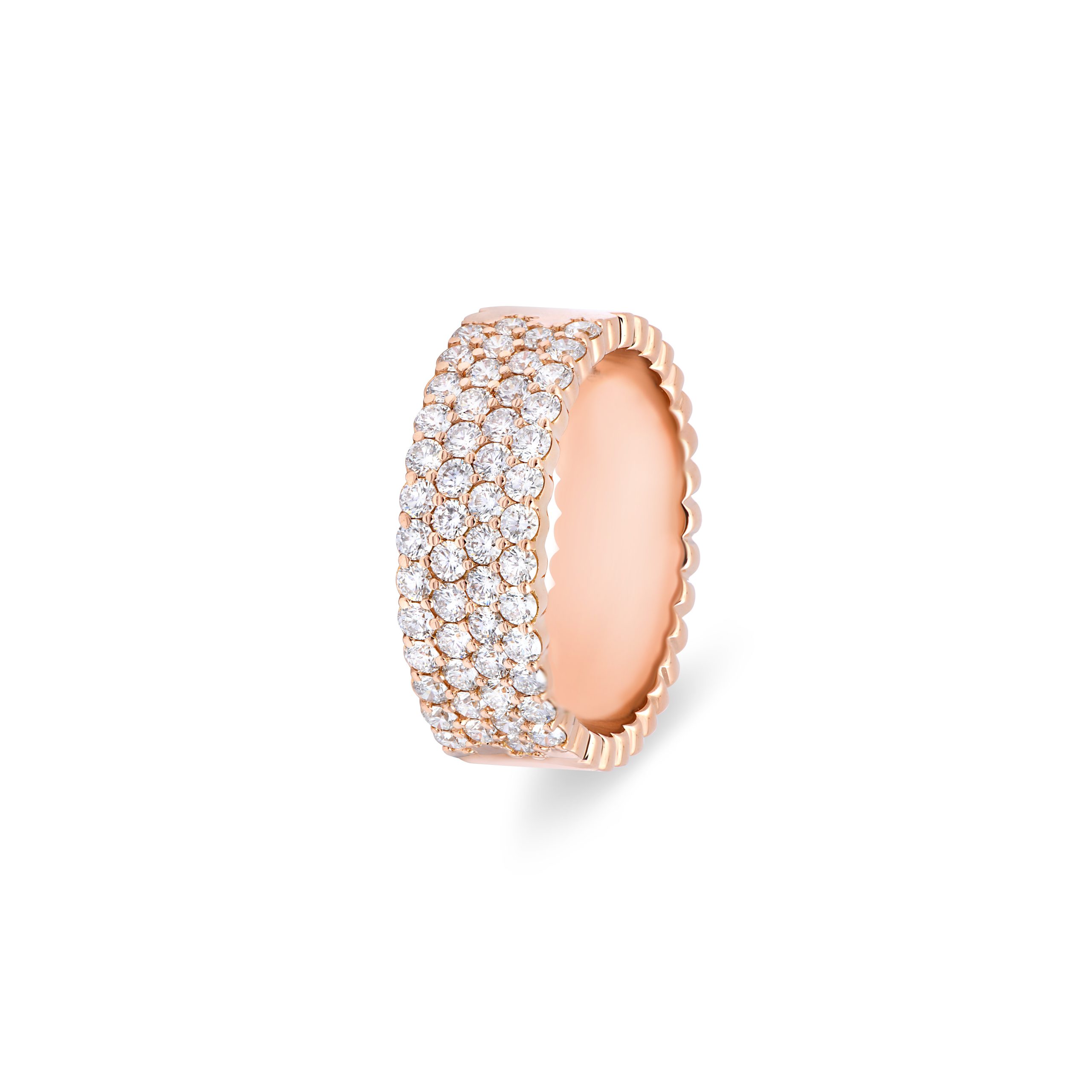 Achat Bague Ruban en or rose et diamants