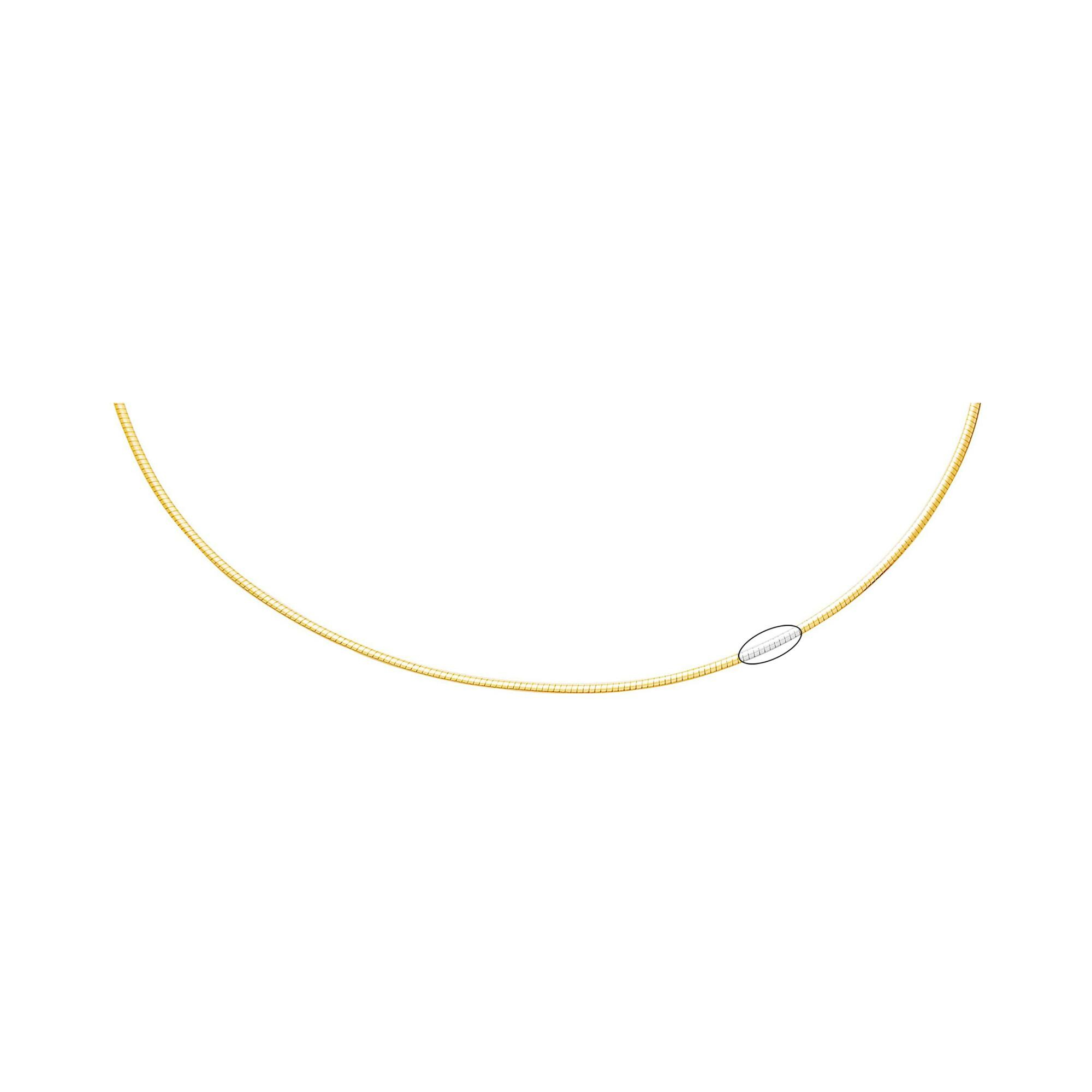 Achat Chaîne Avvolto réversible en or jaune, taille 45cm