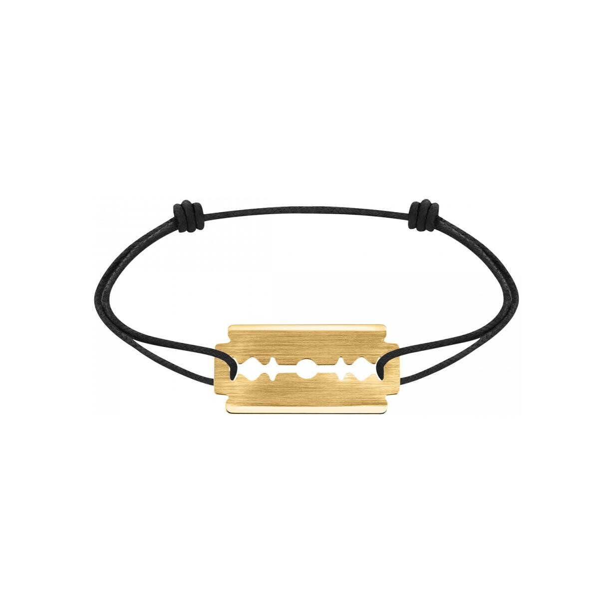 Achat Bracelet sur cordon dinh van Lame de Rasoir petit modèle en or jaune