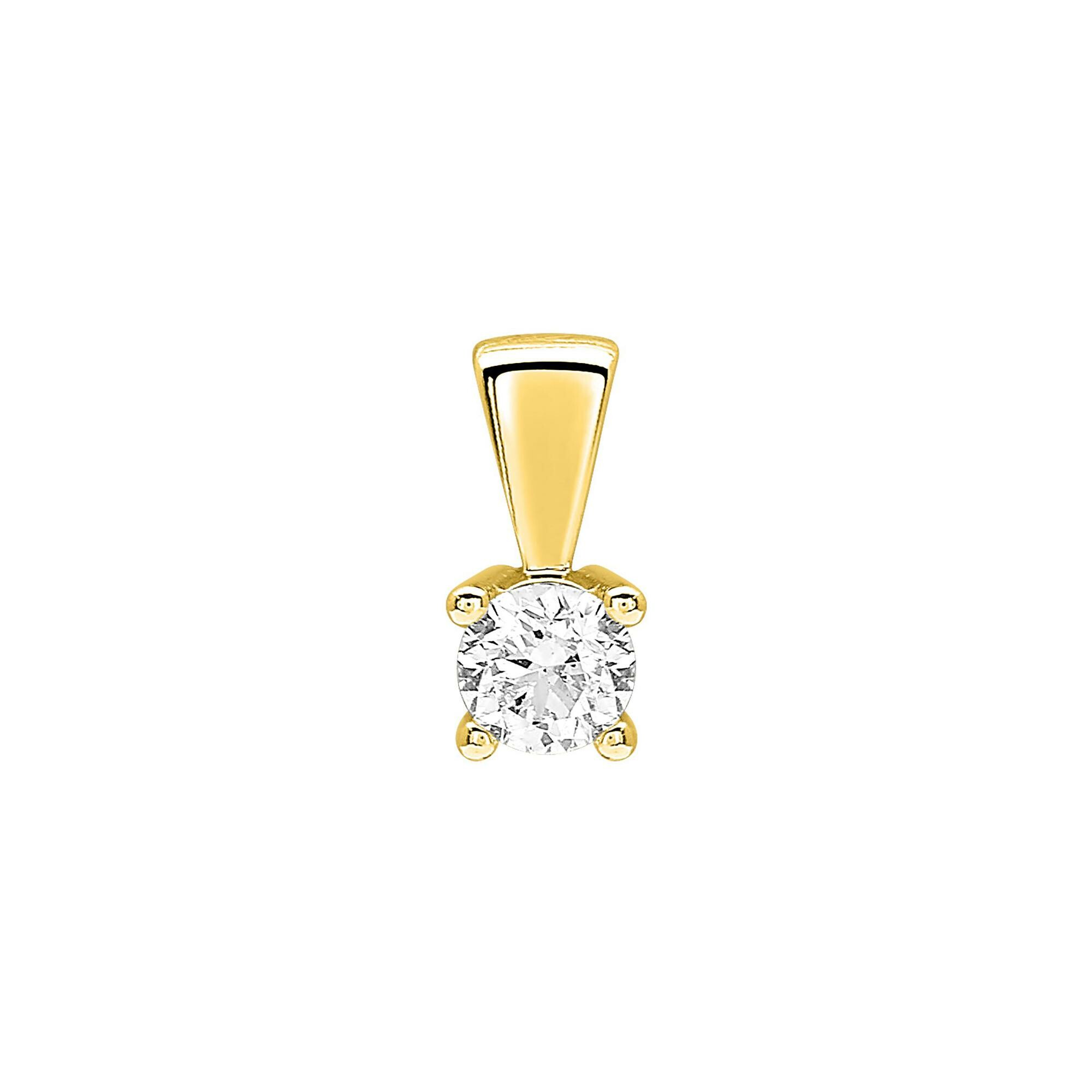 Achat Pendentif en or jaune et diamant 0.23ct