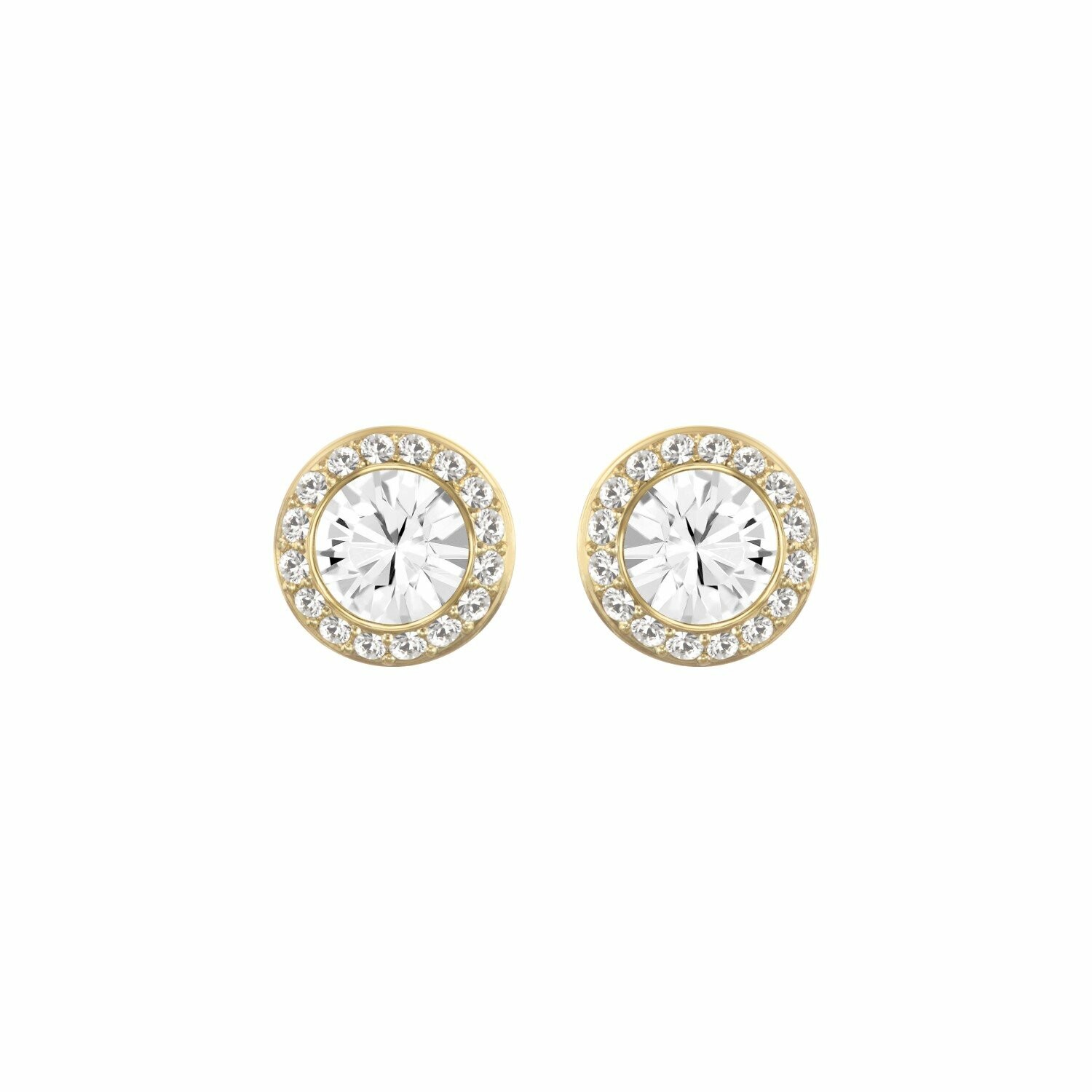 Achat Boucles d'oreilles Swarovski Angelic en métal doré et cristaux Swarovski