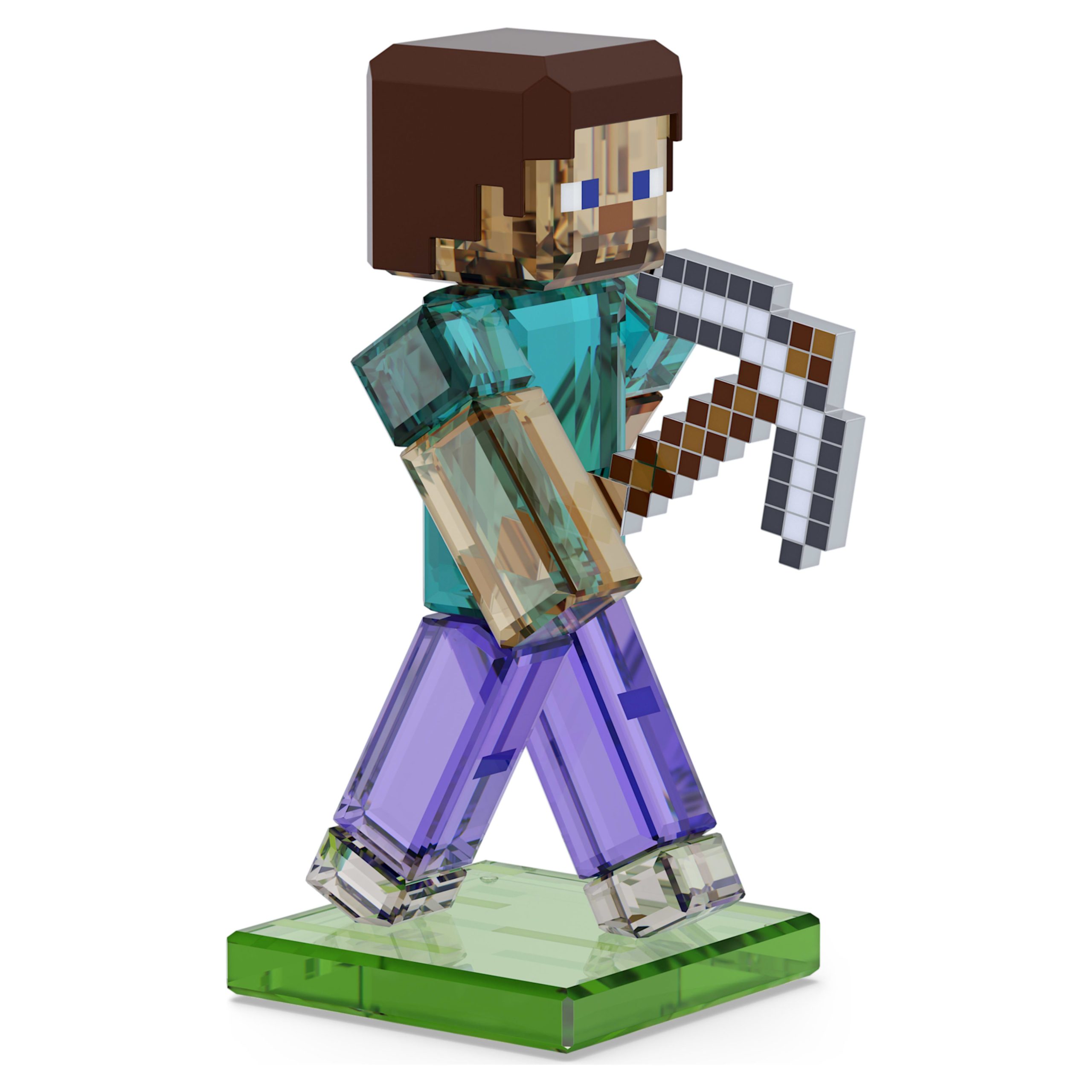 Figurine Minecraft Steve – Swarovski