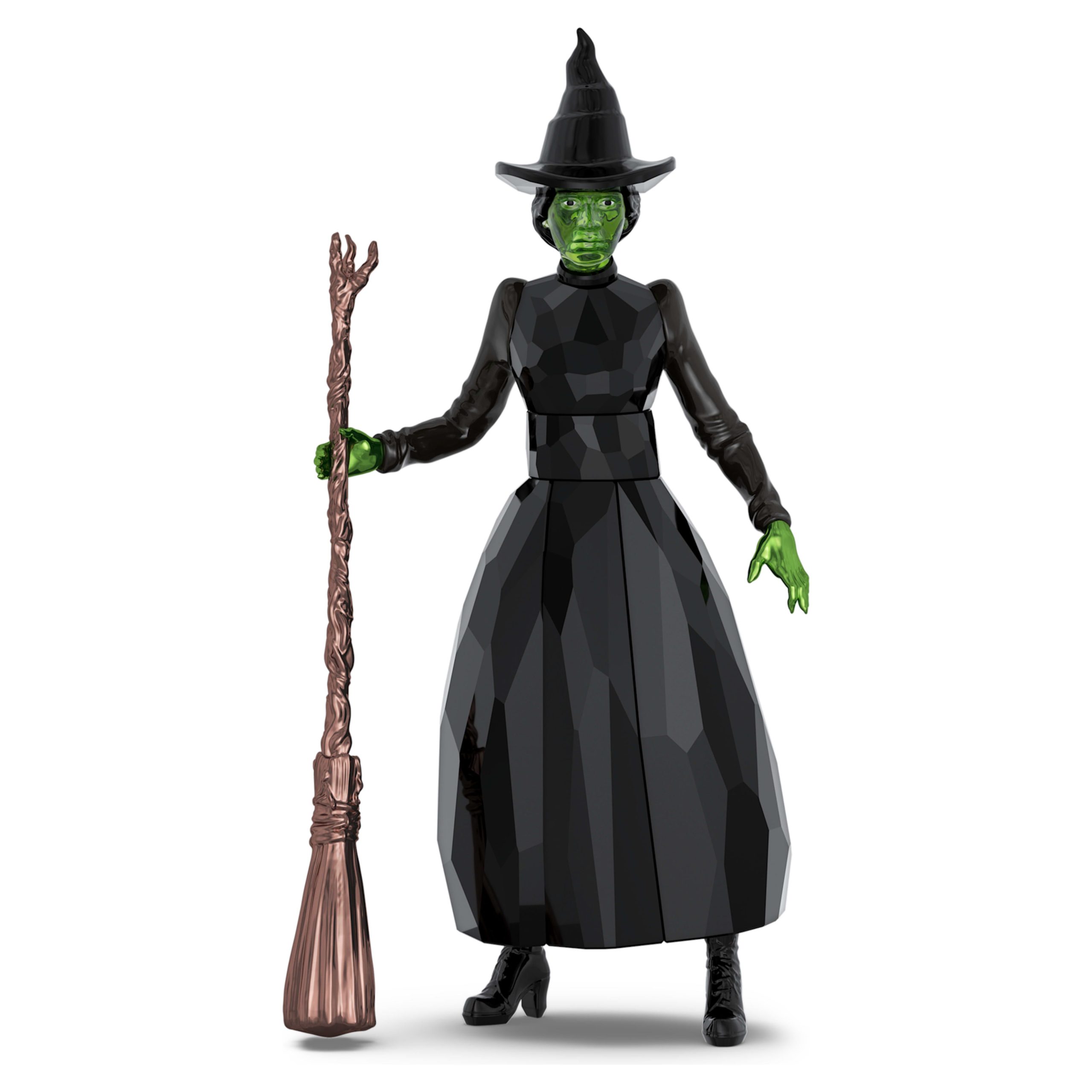 Figurine Elphaba du Pays d’Oz en Cristal Noir – Swarovski x Wicked