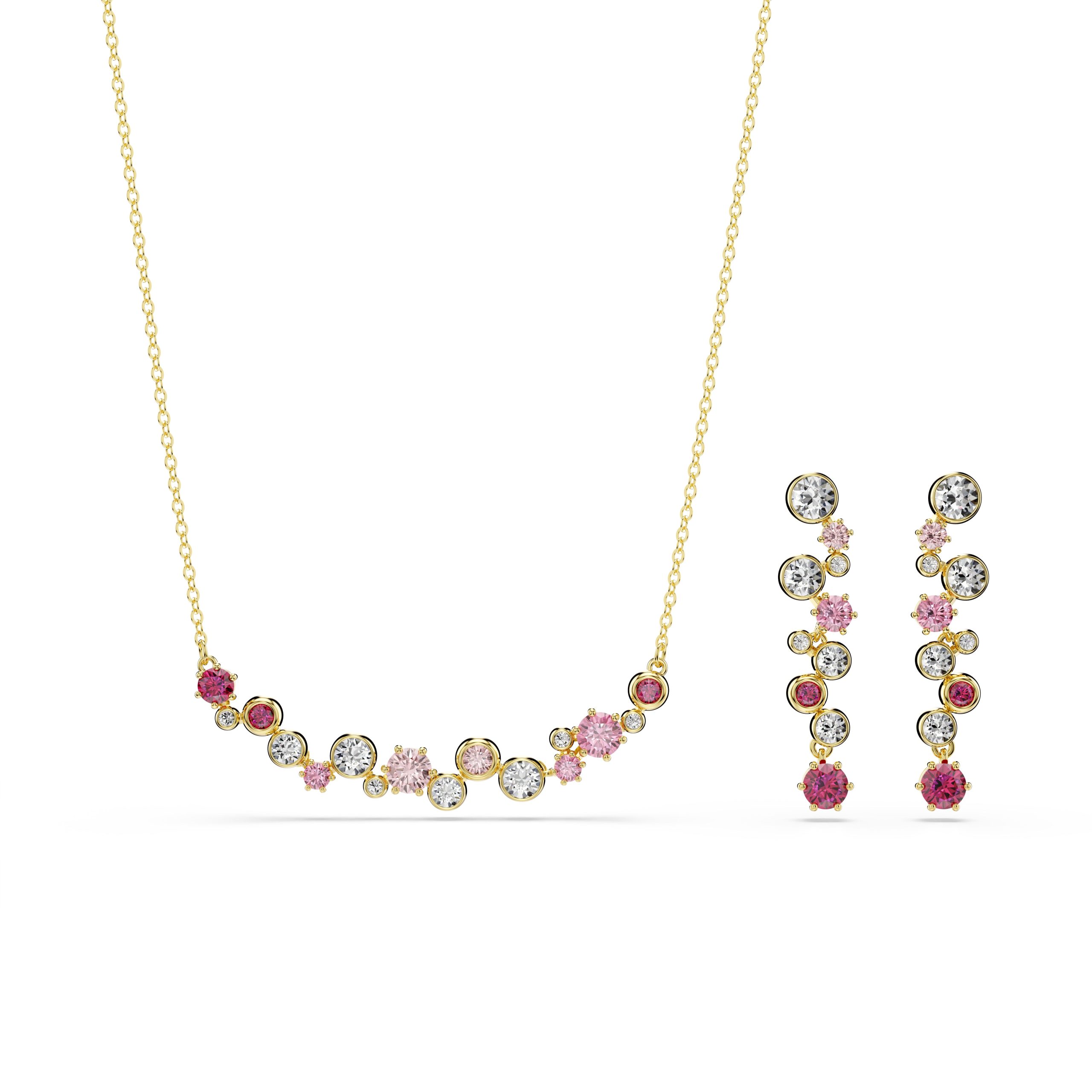 Parure Constella multicolore or – Swarovski