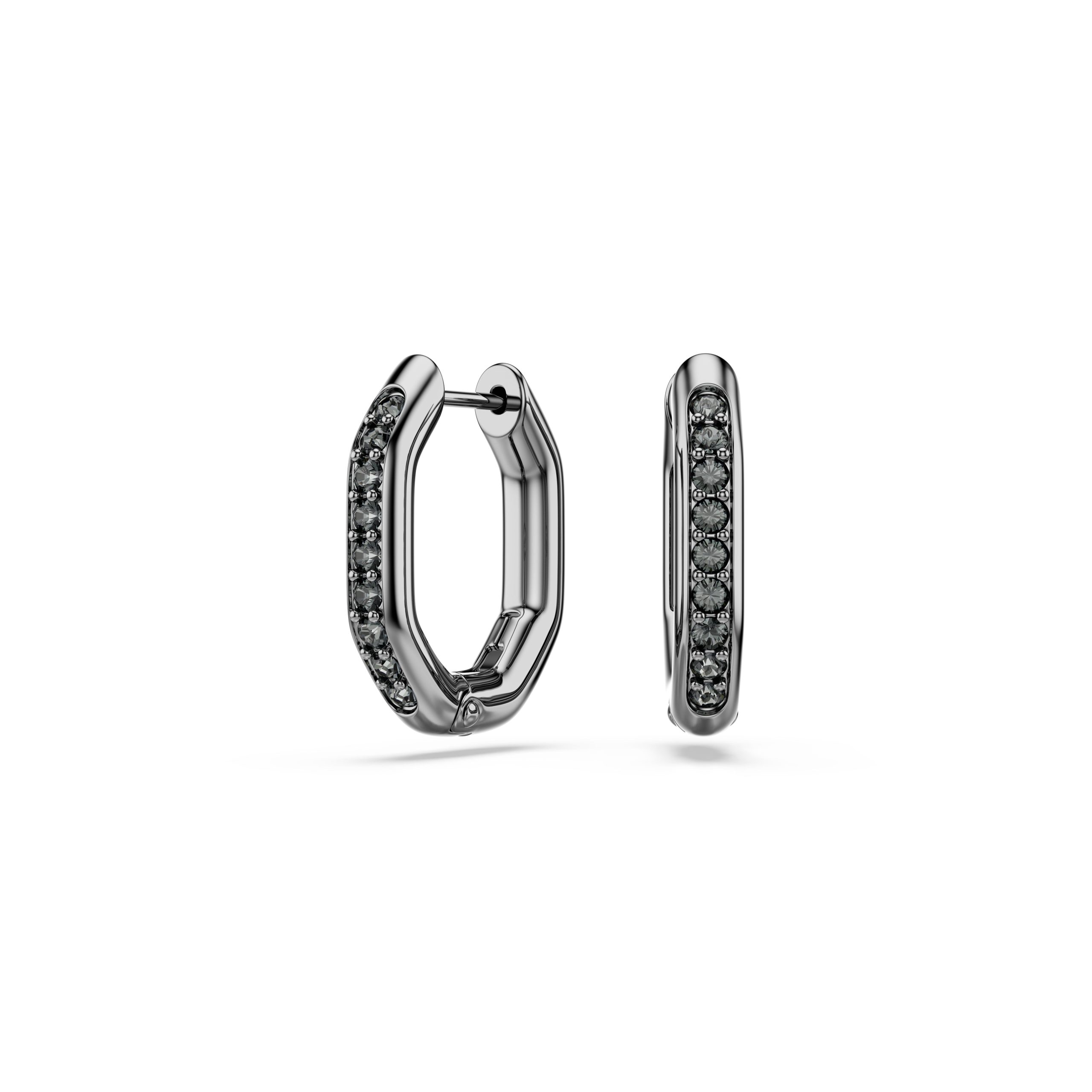 Dextera - Boucles d’Oreilles - Noir – Swarovski