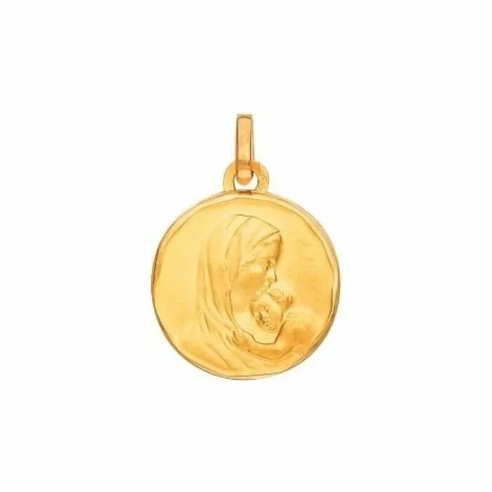 Achat Médaille Vierge à l'enfant en or jaune