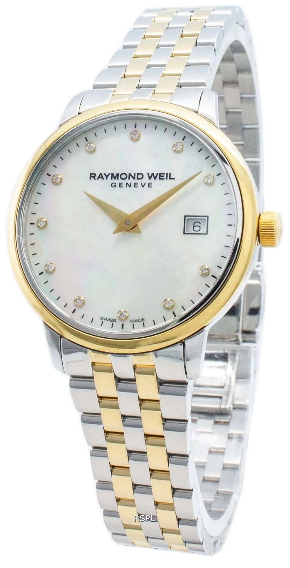 Montre Femme Raymond Weil Geneve Toccata 5988-STP-97081 Diamond Accents Quartz