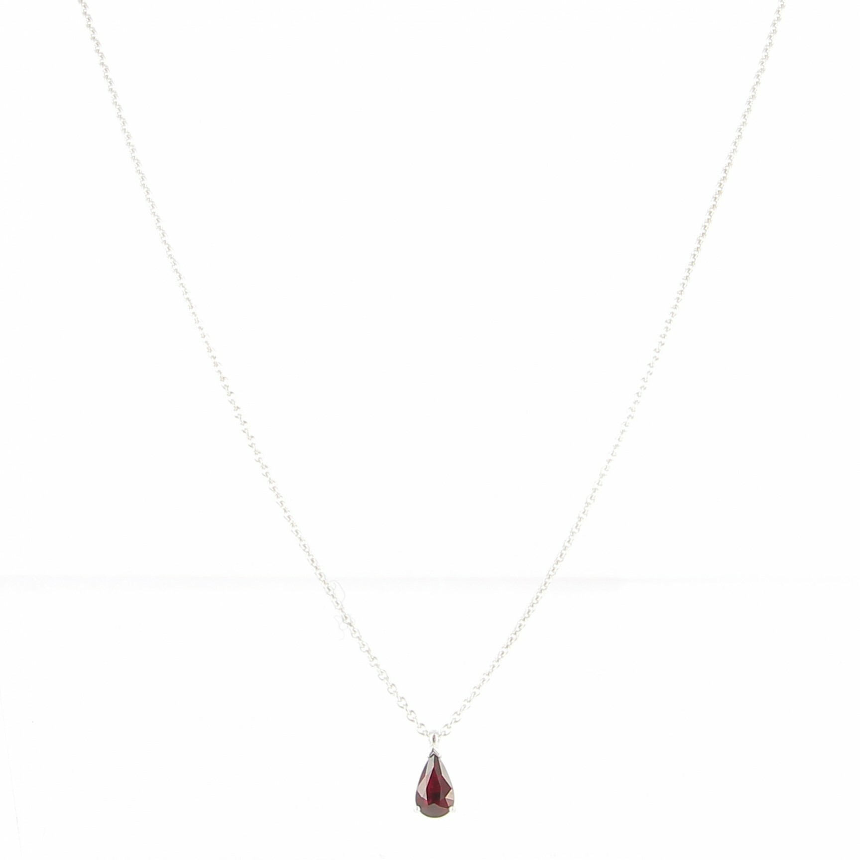 Achat Pendentif en or blanc rubis