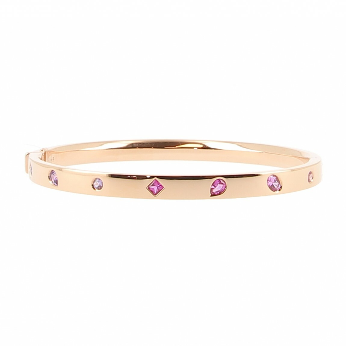 Achat Jonc en Or Rose et Saphir