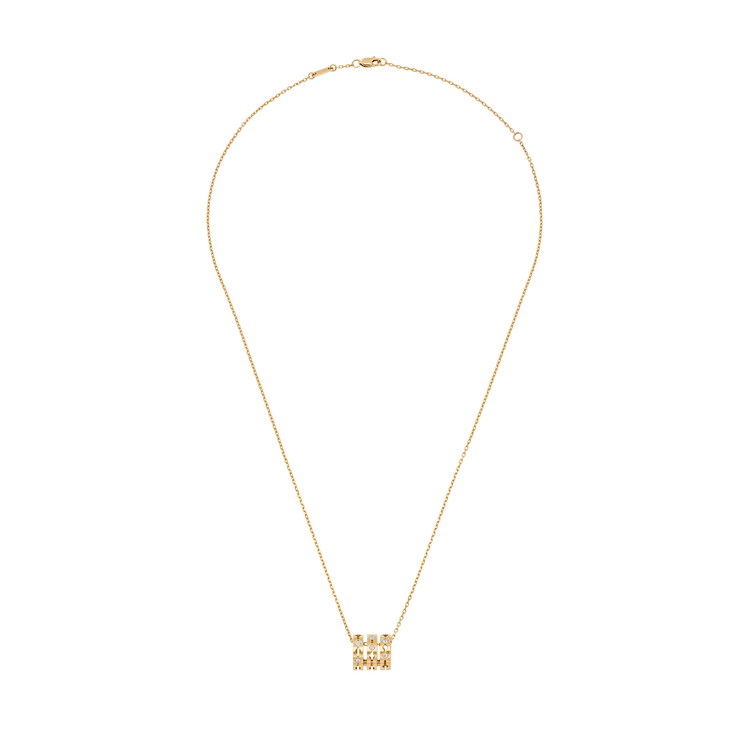 Achat Pendentif dinh van Pulse dinh van en or jaune et diamants