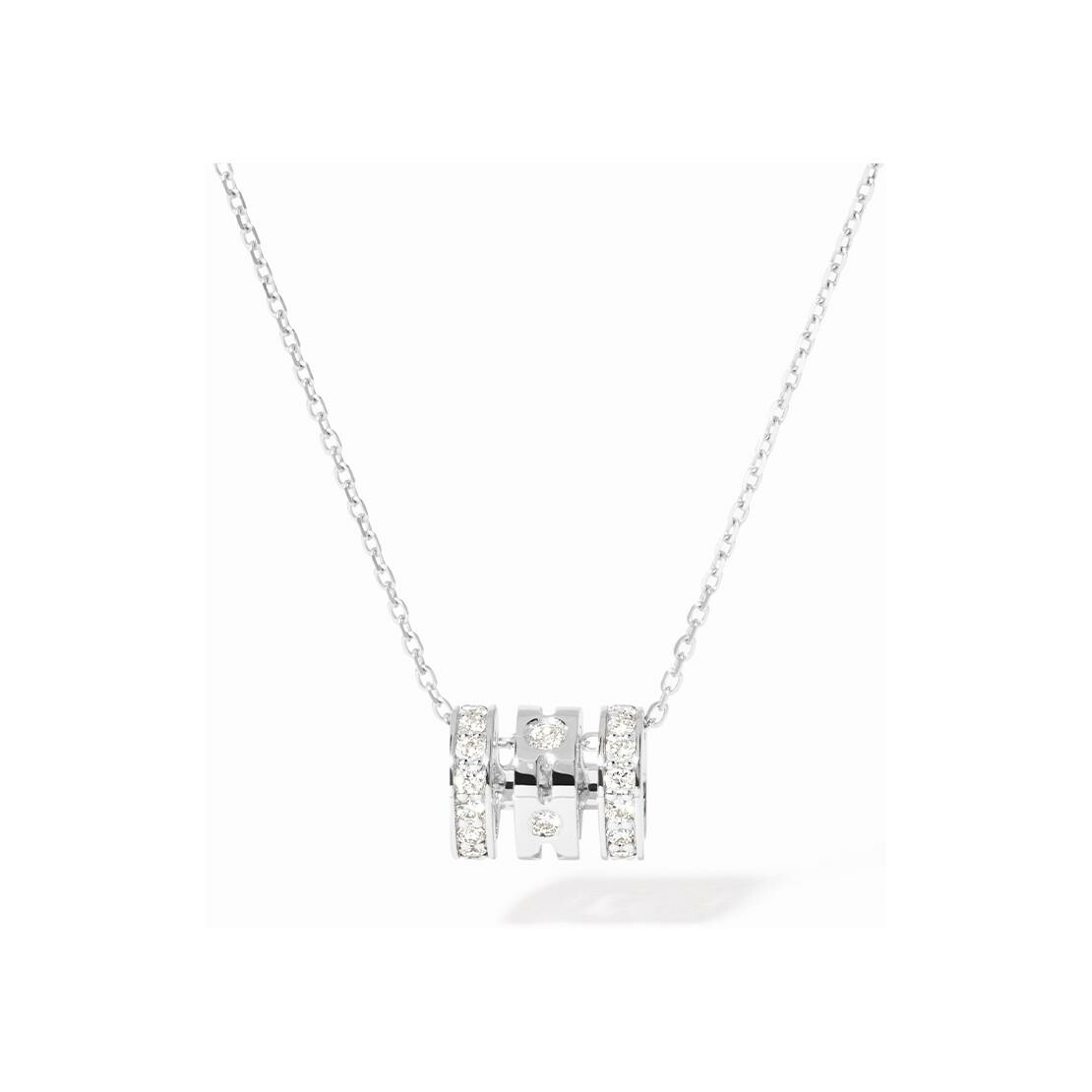 Achat Pendentif dinh van Pulse en or blanc et diamants 0.23ct, petit modèle