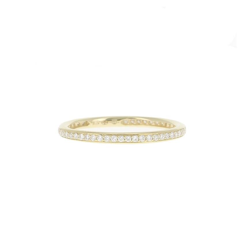 Achat Alliance Mini tour complet en or jaune et diamants