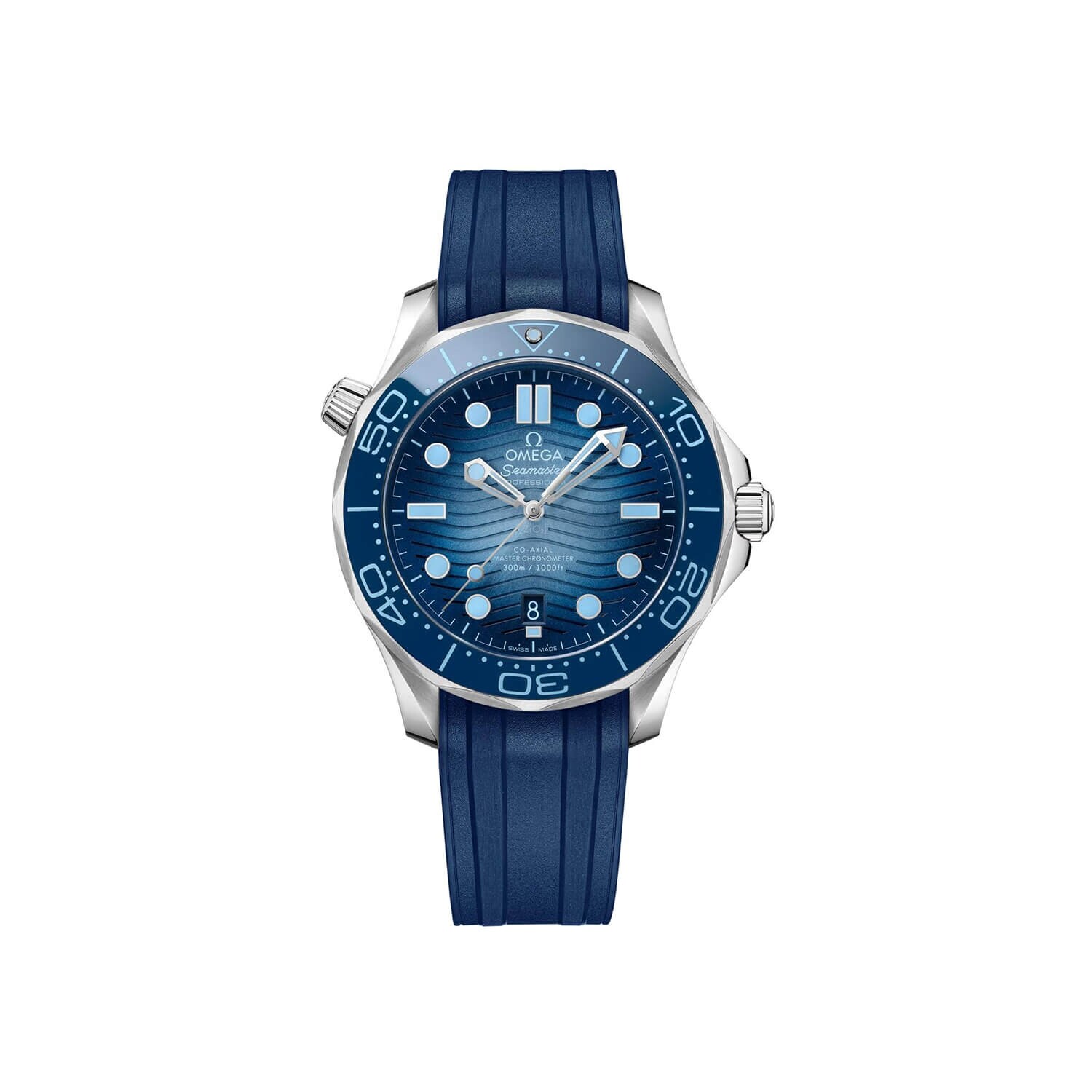 Seamaster Montre Omega Seamaster Diver 300M Co-Axial Master Chronometer 42mm Summer Blue 21032422003002