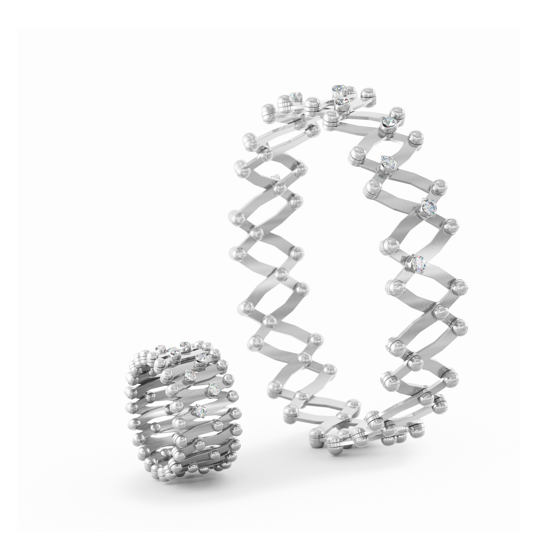 Achat Bague Bracelet Serafino