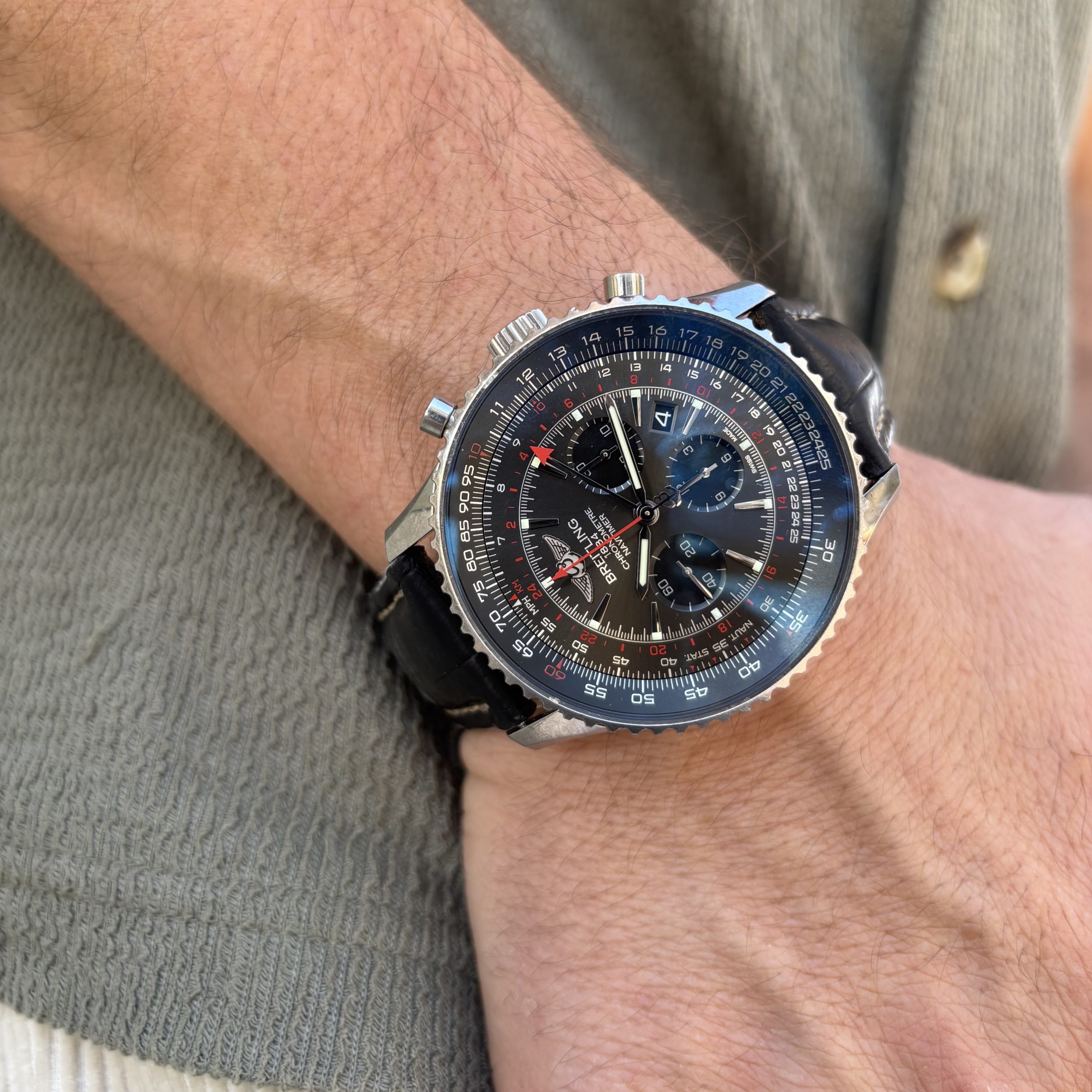 Achat Montre Breitling Navitimer GMT d'occasion