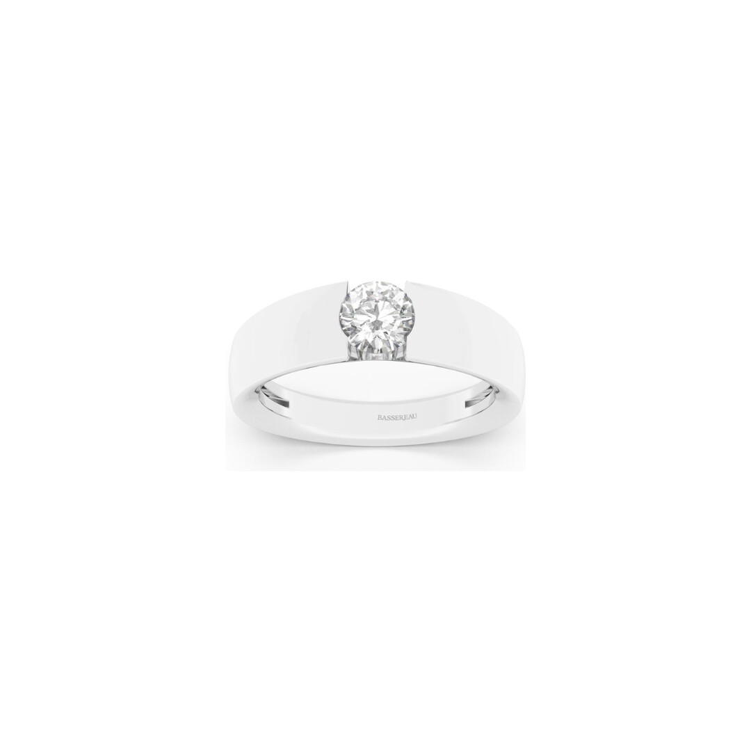 Bague Bulles en or blanc et diamant