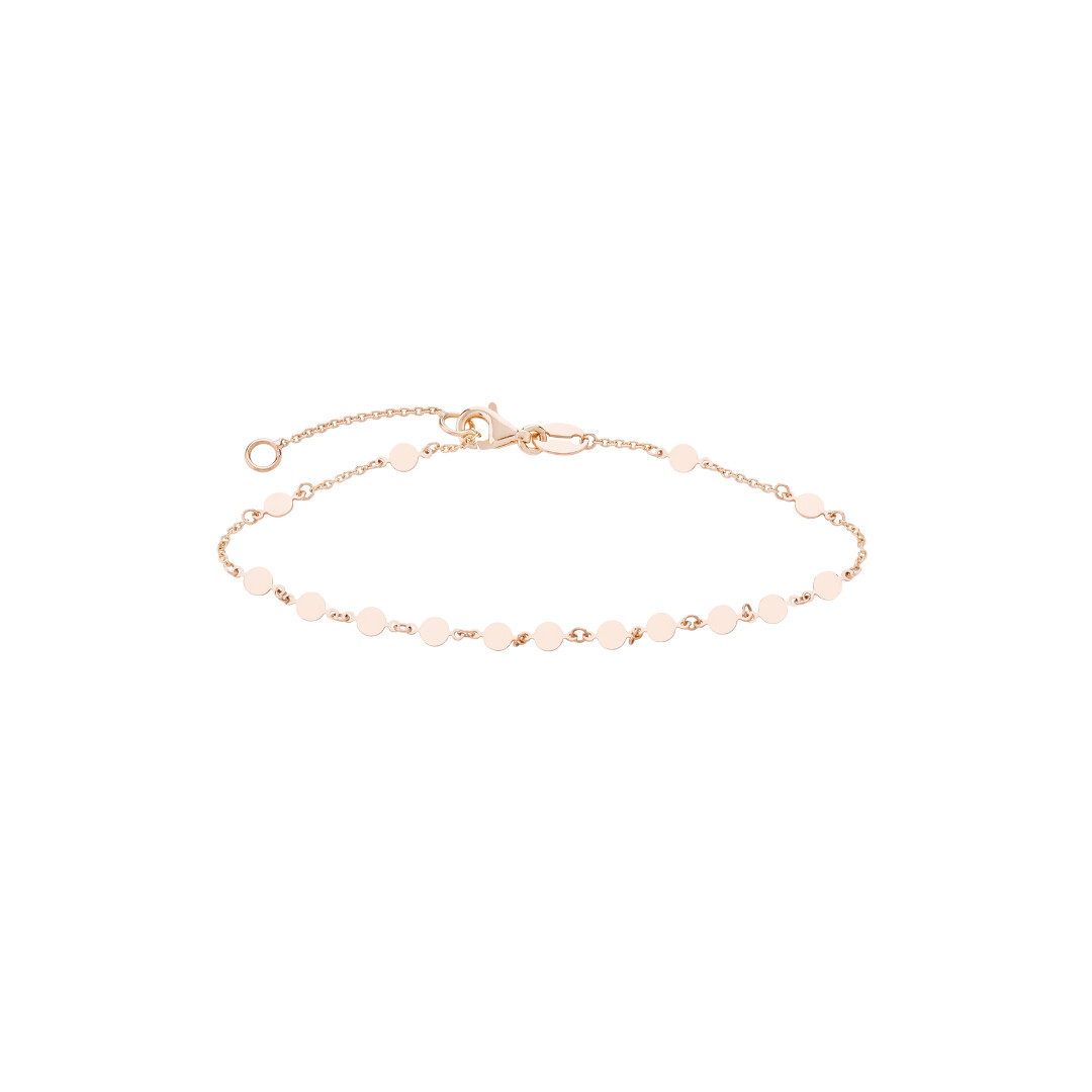 Bracelet Luna B en or rose