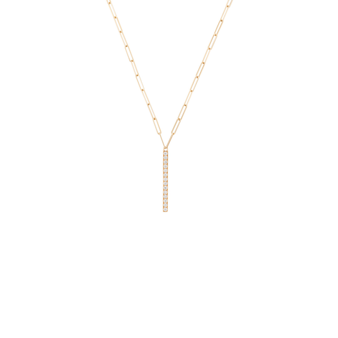 Collier SoHo diamants en or rose