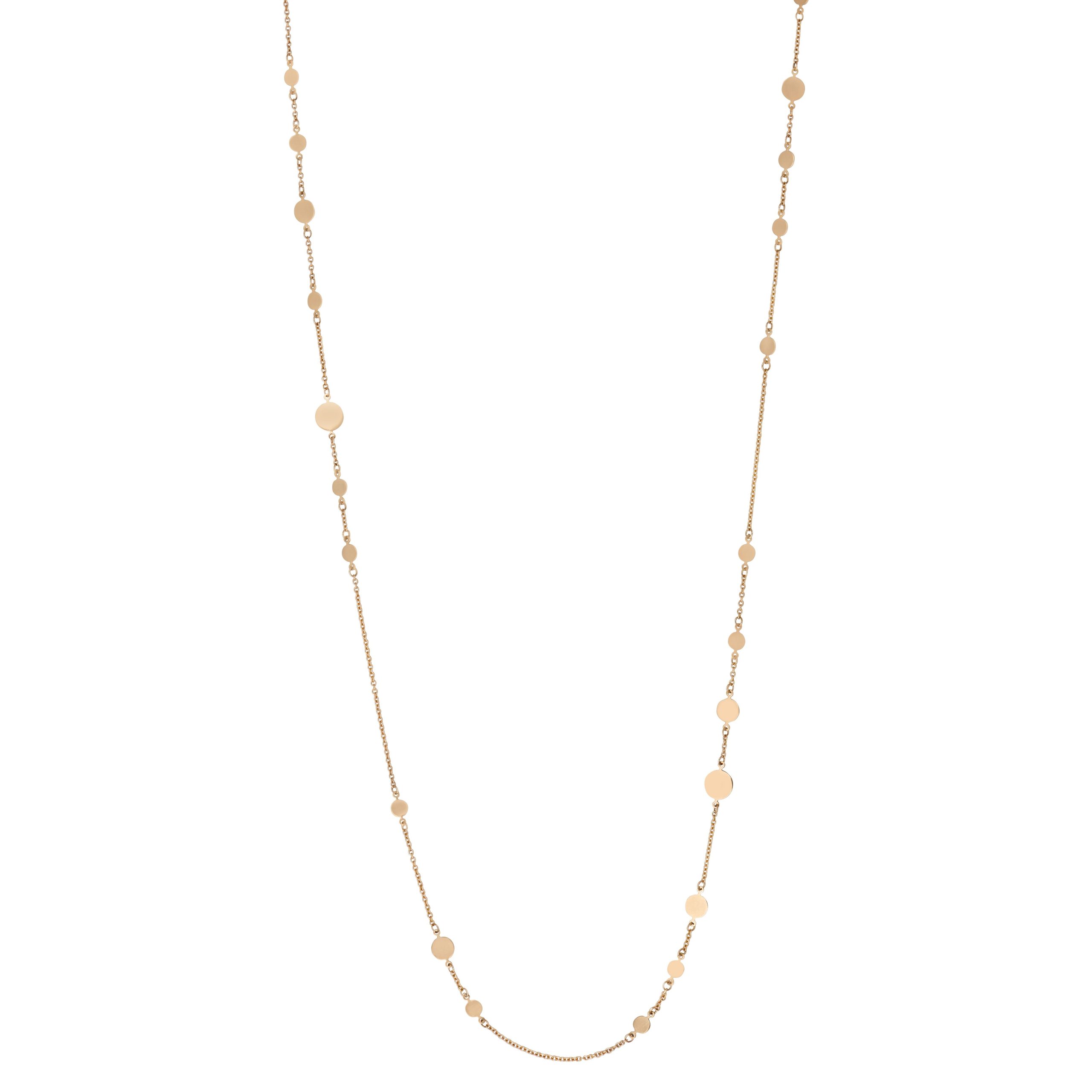 Achat Sautoir or rose pampilles