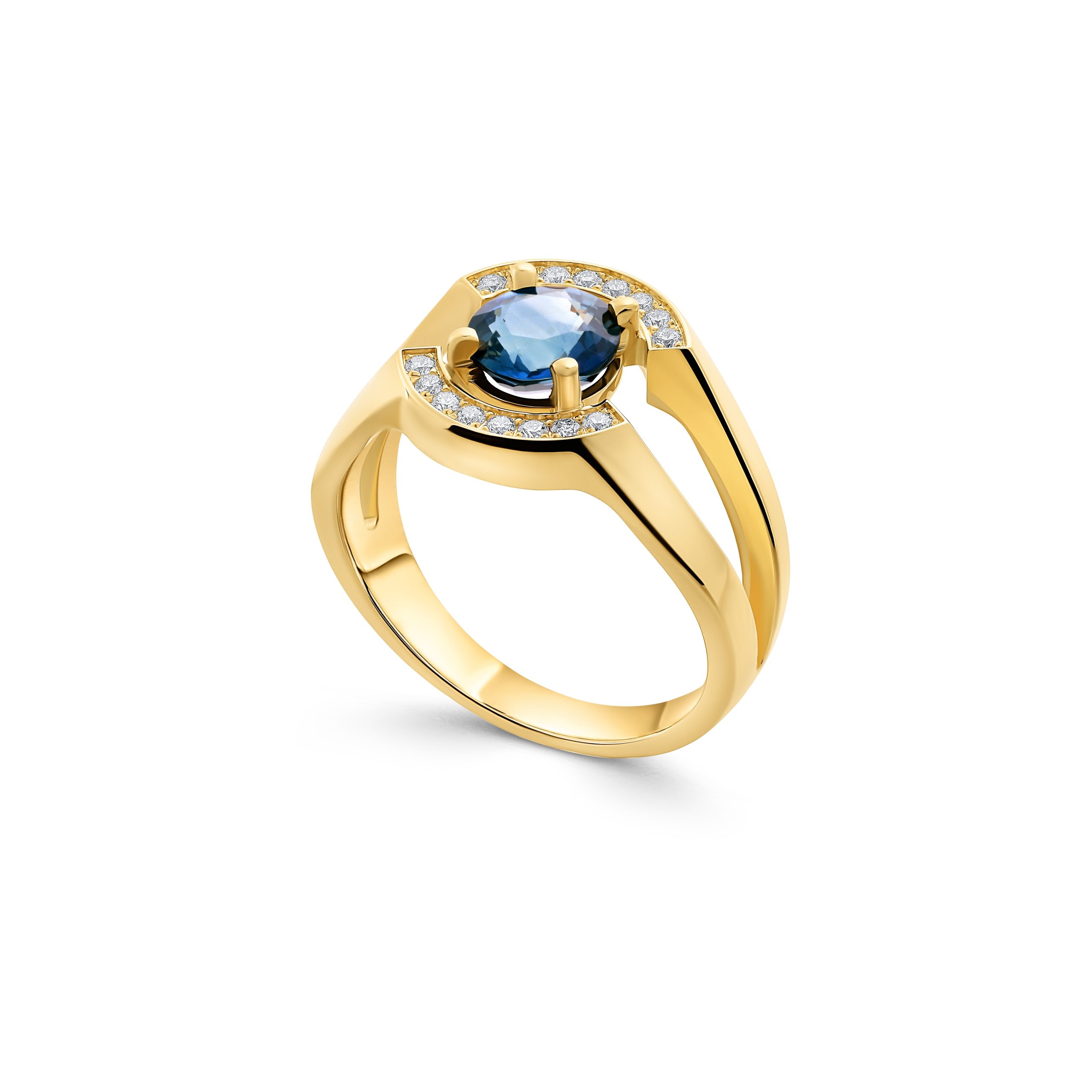 Bague Saphir & Diamants RI132123 - Rigal