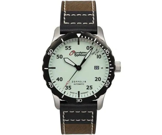 Zeppelin 7268-5 Eurofighter Typhoon automatique Montre Homme 43mm 20ATM