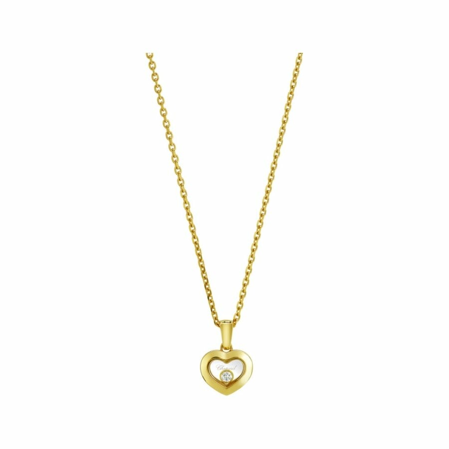 Achat Pendentif Chopard Happy Diamonds Icons en or jaune et diamant