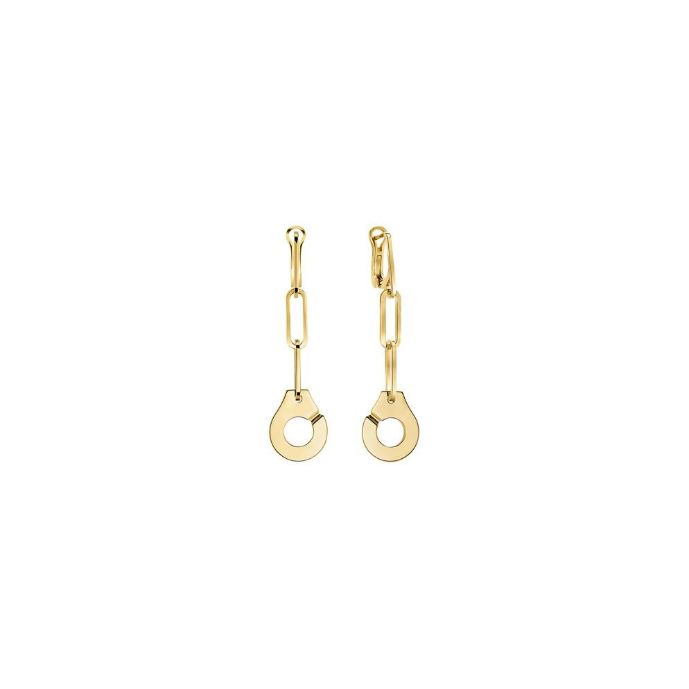 Achat Boucles d'oreilles pendantes dinh van Menottes R13.5 en or jaune