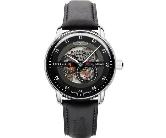 Zeppelin 8664-2 New Captains Line Automatique Montre Homme 43mm 5ATM