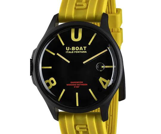 U-Boat 9522 Darkmoon Yellow IPB Montre Homme 44mm 5ATM