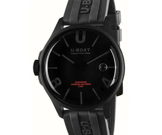 U-Boat 9544 Darkmoon Black PVD Montre Homme 44mm 5ATM