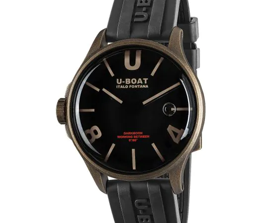 U-Boat 9549 Darkmoon Brown Vintage Montre Homme 40mm 5ATM