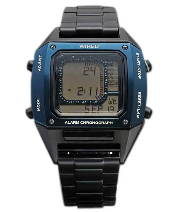 Câblé de Seiko Watch Edition limitée chronographe alarme AGAM701 masculin