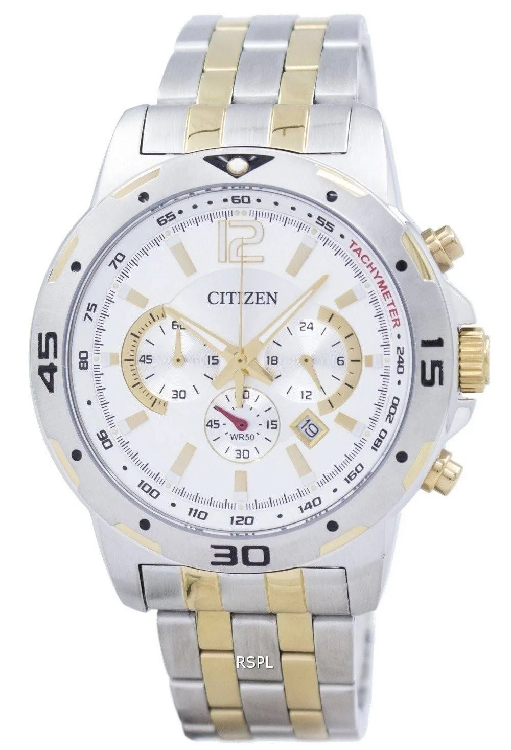Tachymètre chronographe Citizen Quartz AN8104-53 a montre homme