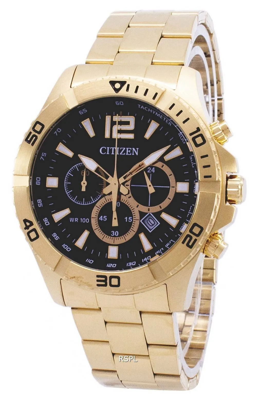 Citizen Chronographe Quartz tachymètre AN8122-51E montre homme
