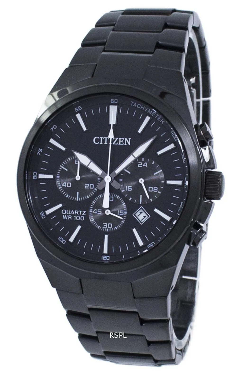 Montre tachymètre chronographe Citizen Quartz AN8175-55E homme