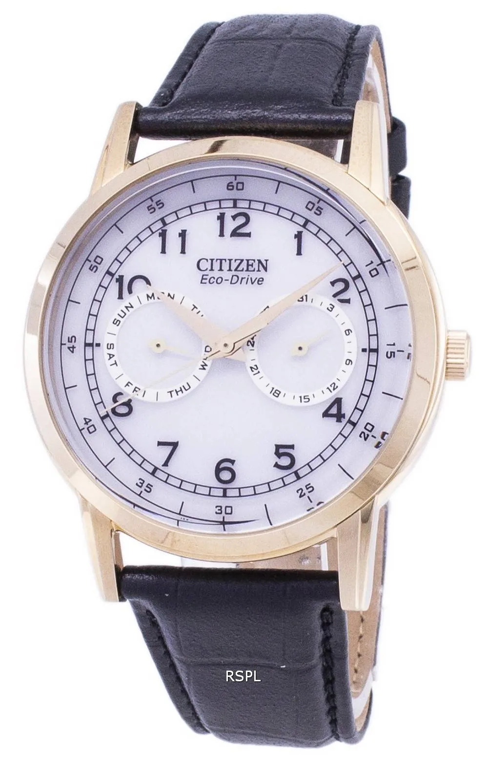 Montre Citizen Eco-Drive jour et Date sous-cadrans AO9003-16 a masculine