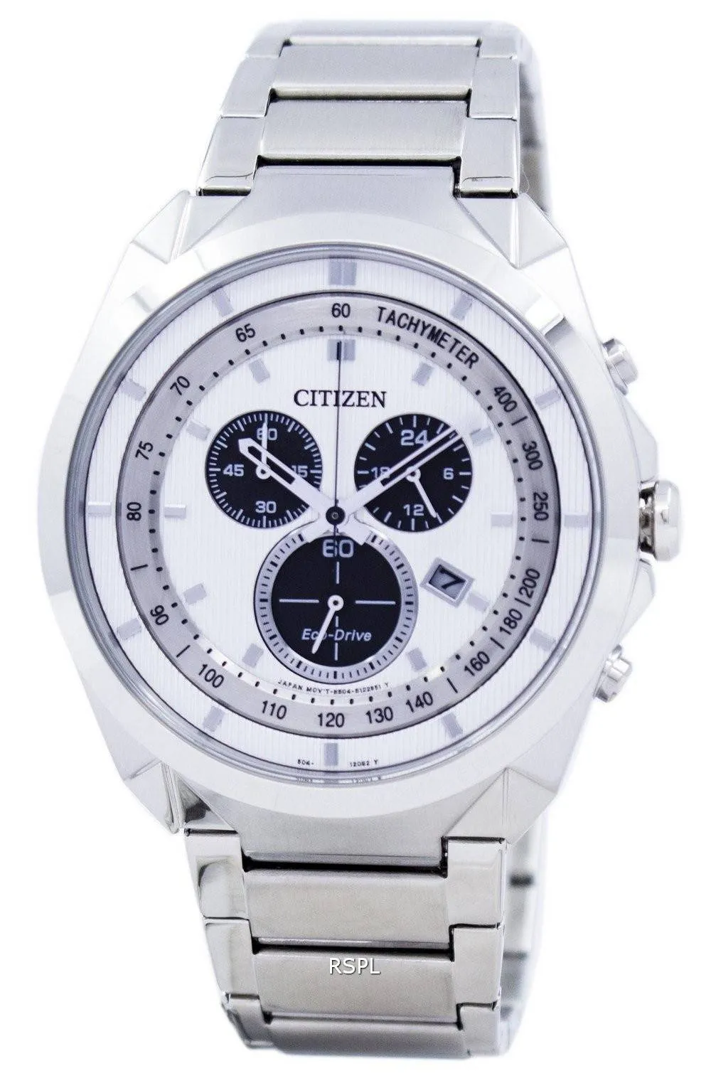 Montre Citizen Eco-Drive chronographe tachymètre AT2150-51 a masculine