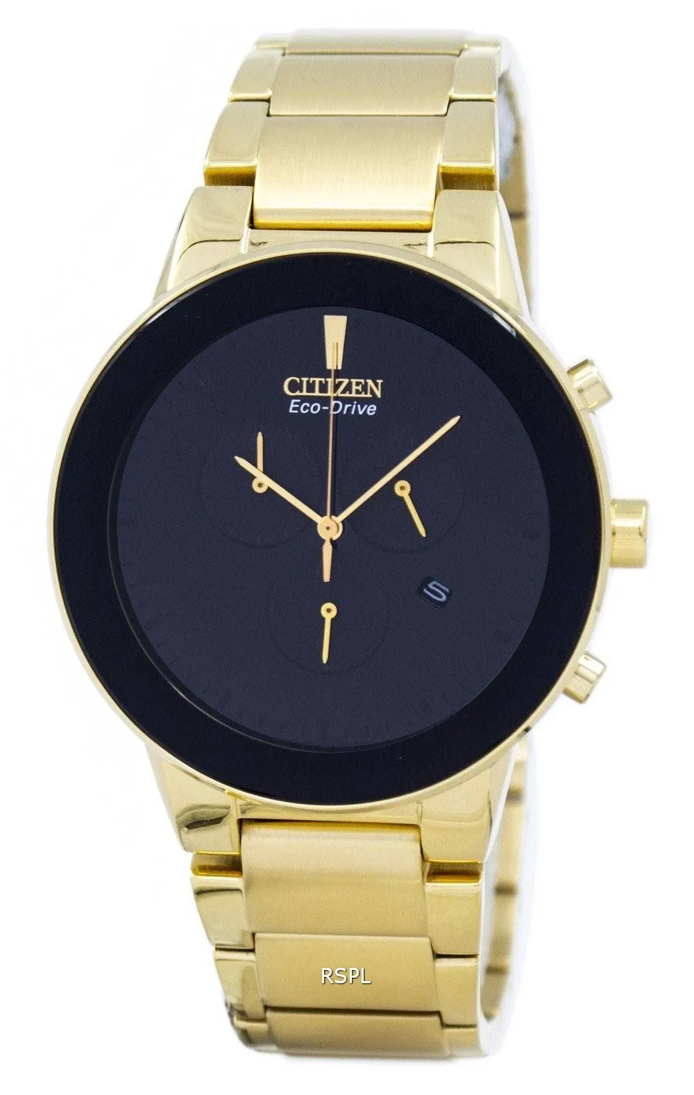 Axiome de Citizen Eco-Drive Chronograph AT2242-55E montre homme