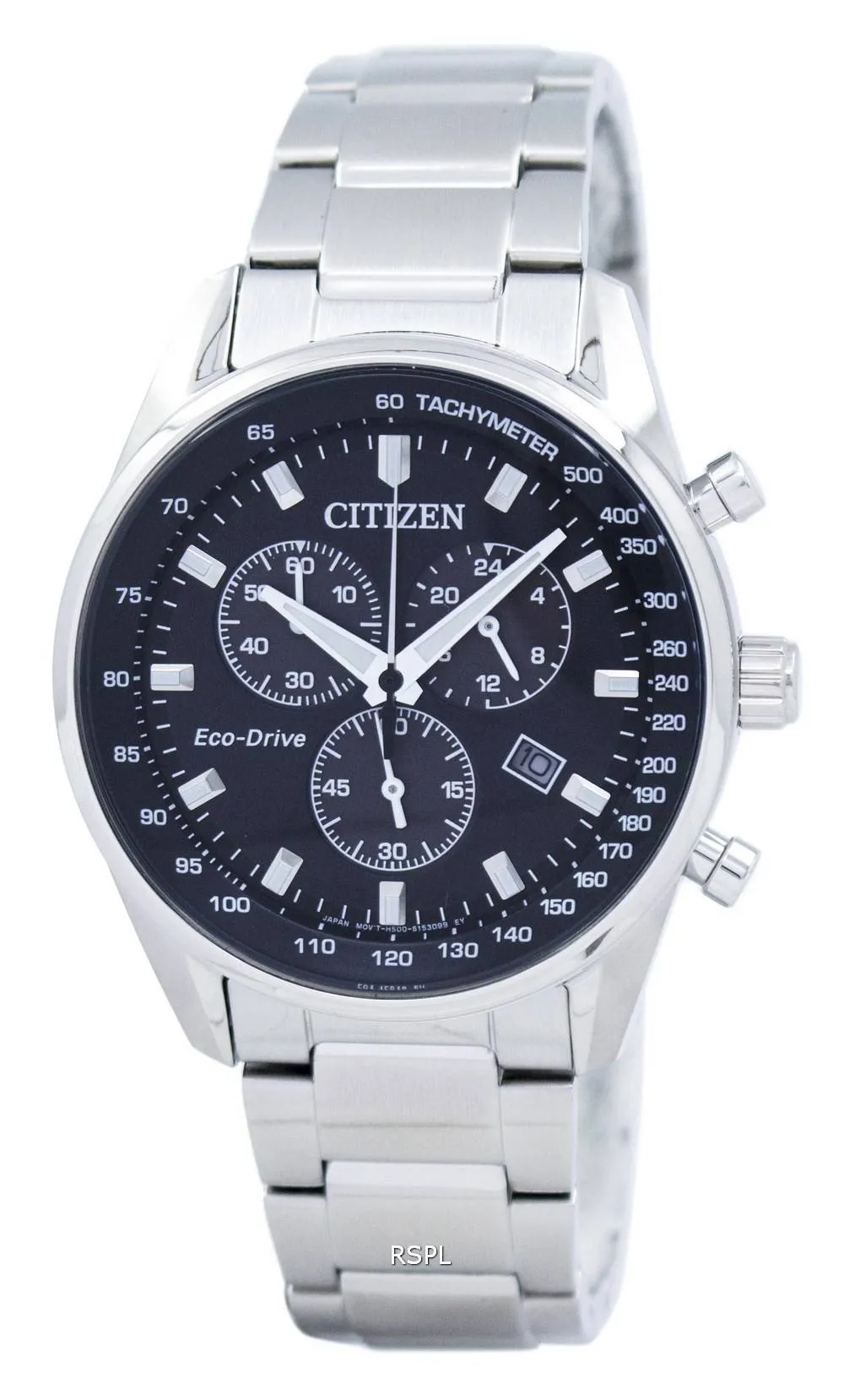 Citizen Eco-Drive chronographe tachymètre AT2390-58E montre homme