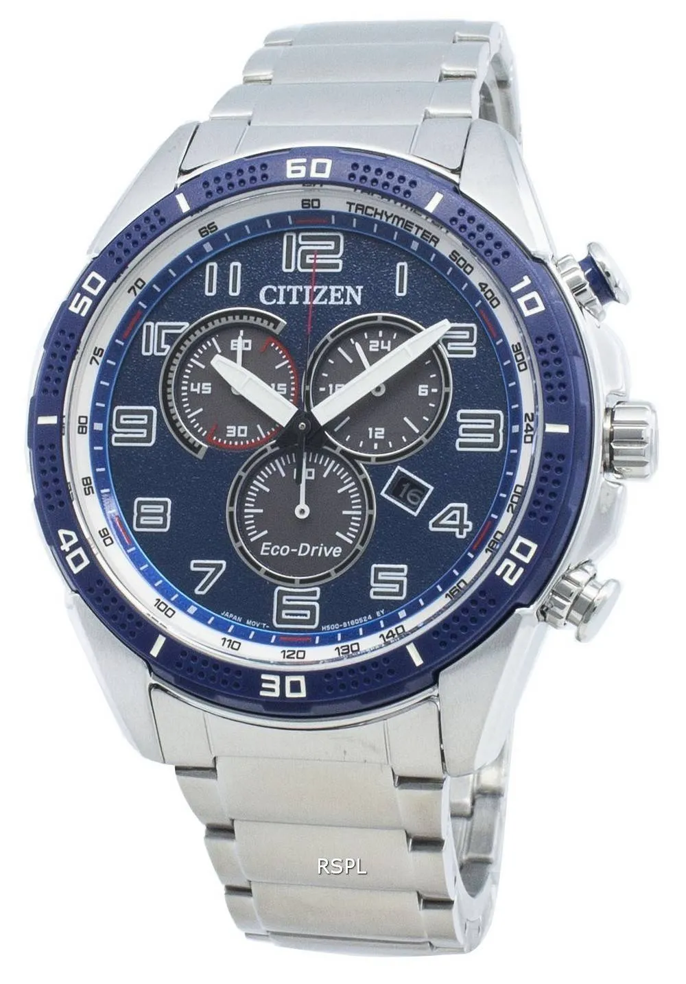 Montre Citizen AR AT2440-51L Eco-Drive Tachymètre pour homme