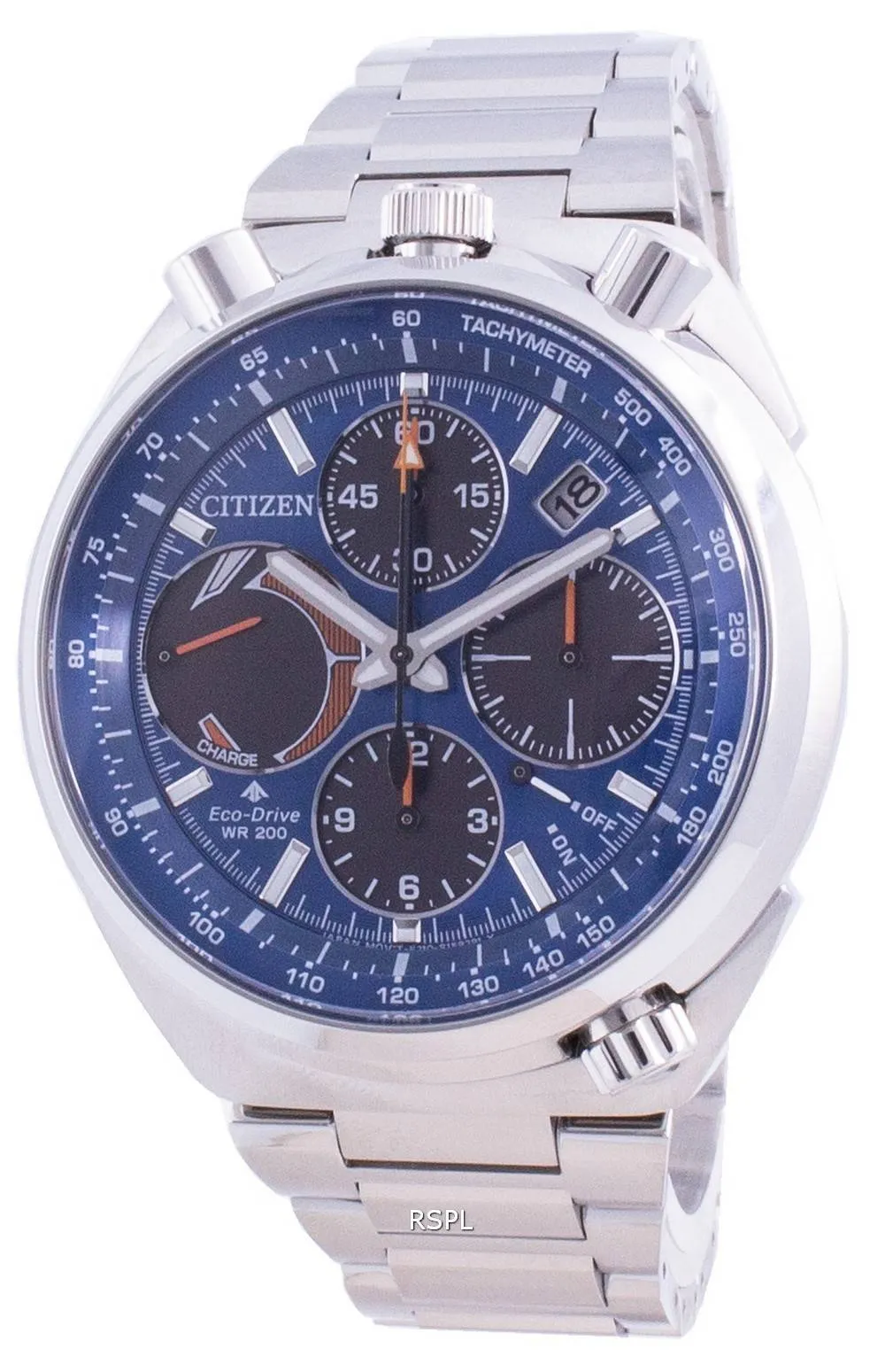 Citizen Promaster Tsuno Eco-Drive Tachymeter AV0070-57L 200M Herrenuhr