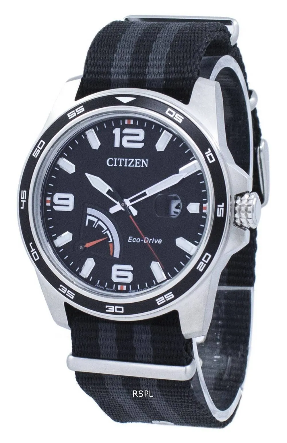 PRT Citizen Eco-Drive Power Reserve AW7030-06E montre homme