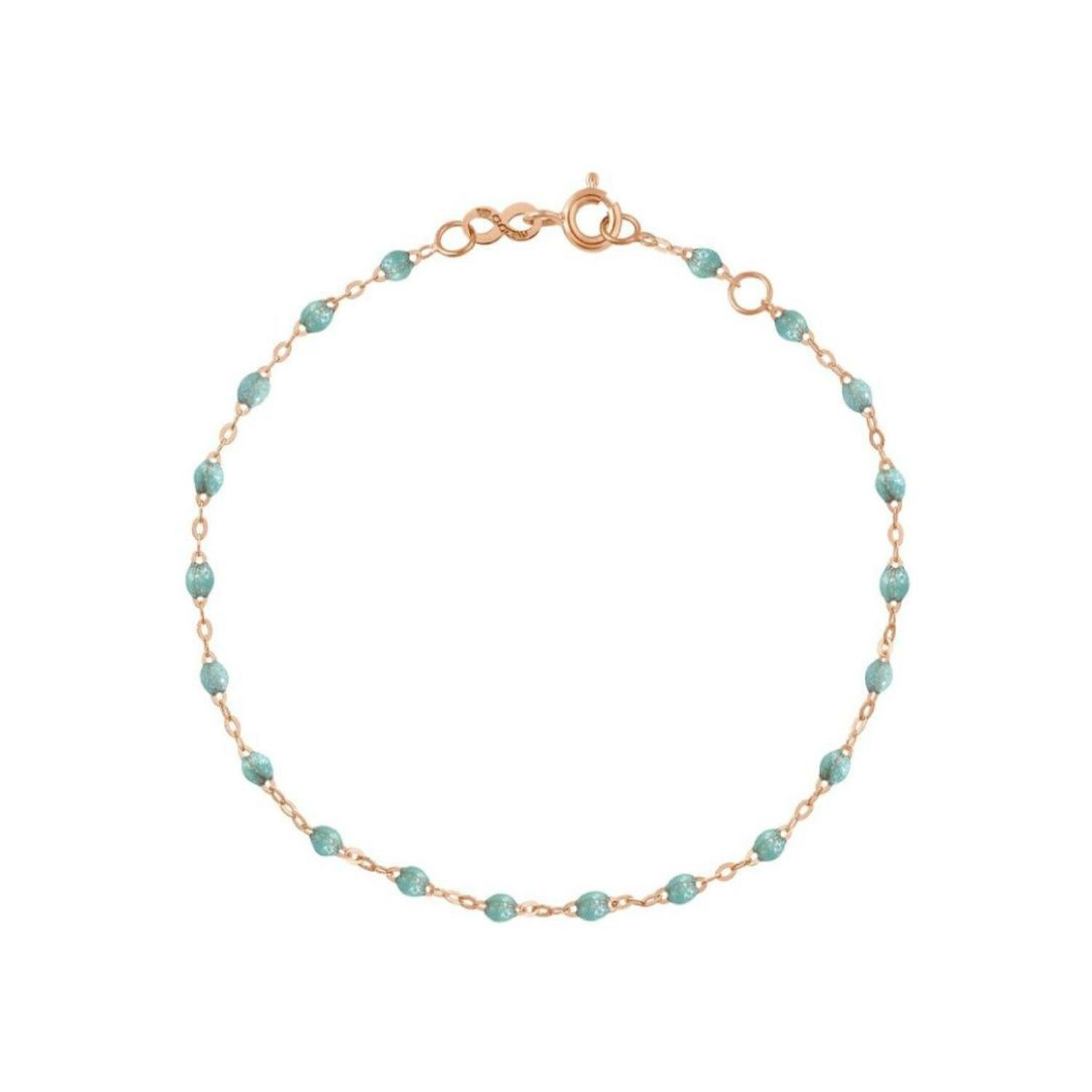 Achat Bracelet Gigi Clozeau Classique en or jaune et résine glacier, 17cm