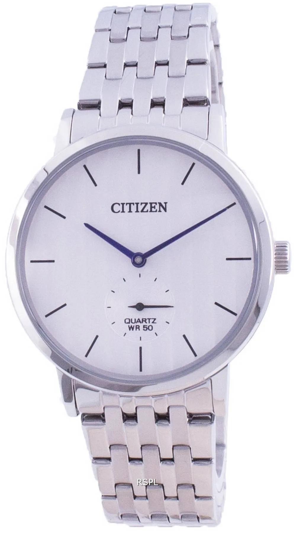 HORSMontre Citizen Silver Dial en acier inoxydable Quartz BE9170-56A pour homme