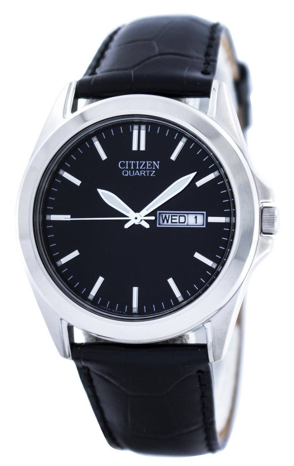Citizen Quartz Black Dial BF0580-06E Montre Homme