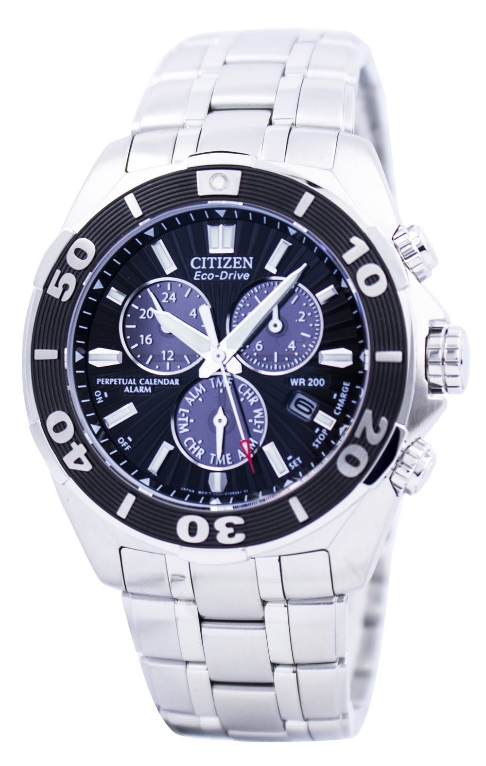 Citizen Eco-Drive Perpetual Calendar Montre Chronographe BL5440-58E Hommes